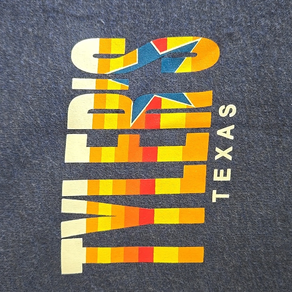Tyler's Raquet and Jog Retro Tyler's Texas Logo Tee XL - Houston Astros